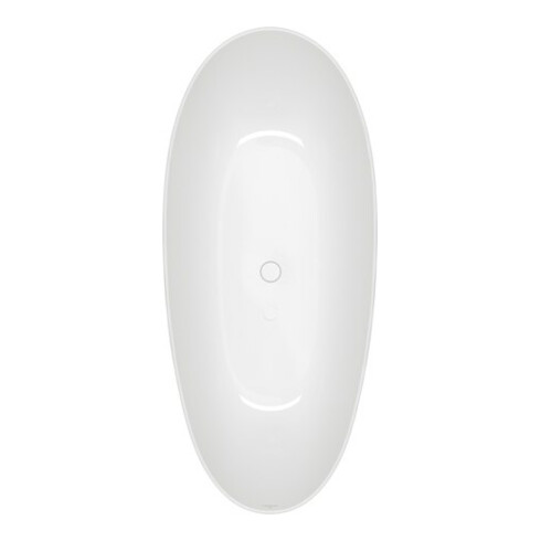 V&B Rechteck-Badewanne Antao 170x75cm, weiß, freistehend