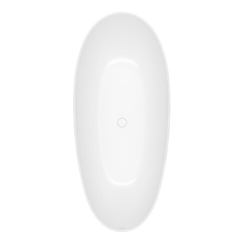 V&B Rechteck-Badewanne Antao 170x75x50cm, freistehend, stone white