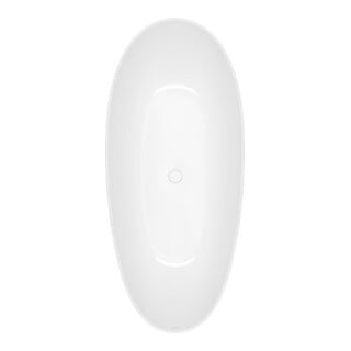 V&B Rechteck-Badewanne Antao 170x75x50cm, freistehend, weiß