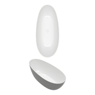V&B Rechteck-Badewanne CoD Antao 170x75x50cm, frei., Qua., st. wh. C-plus