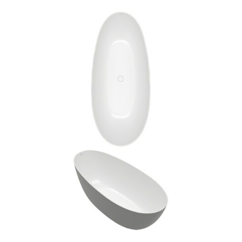 V&B Rechteck-Badewanne CoD Antao 170x75x50cm, frei., Qua., st. wh. C-plus