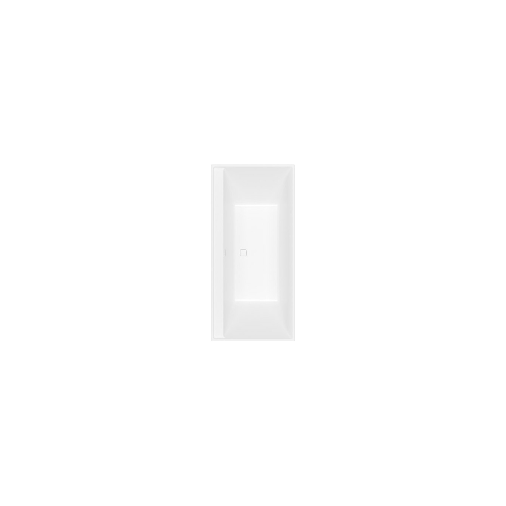 V&B Rechteck-Badewanne Collaro Duo 190x90cm, EB-Ausf. champ., stone white ; Villeroy & Boch