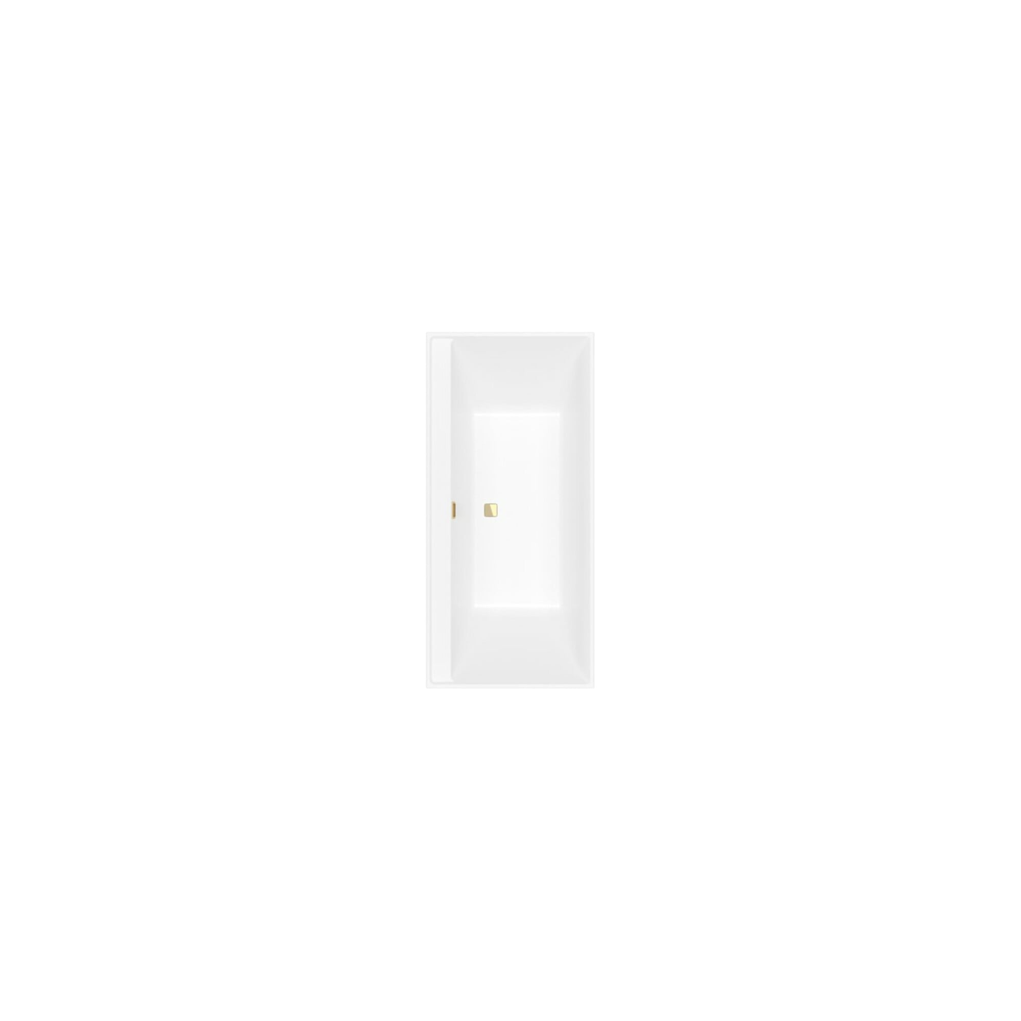V&B Rechteck-Badewanne Collaro Duo 190x90cm, EB-Ausf. Gold, stone white ; Villeroy & Boch