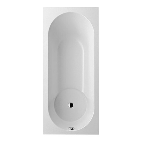 V&B Rechteck-Badewanne Libra 170x75cm, weiß
