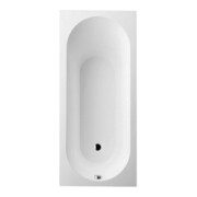 V&B Rechteck-Badewanne Oberon 160x75cm, weiß