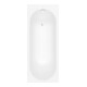 V&B Rechteck-Badewanne Oberon 170x70cm, stone white-1