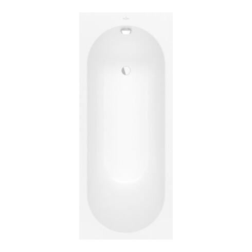 V&B Rechteck-Badewanne Oberon 170x70cm, stone white