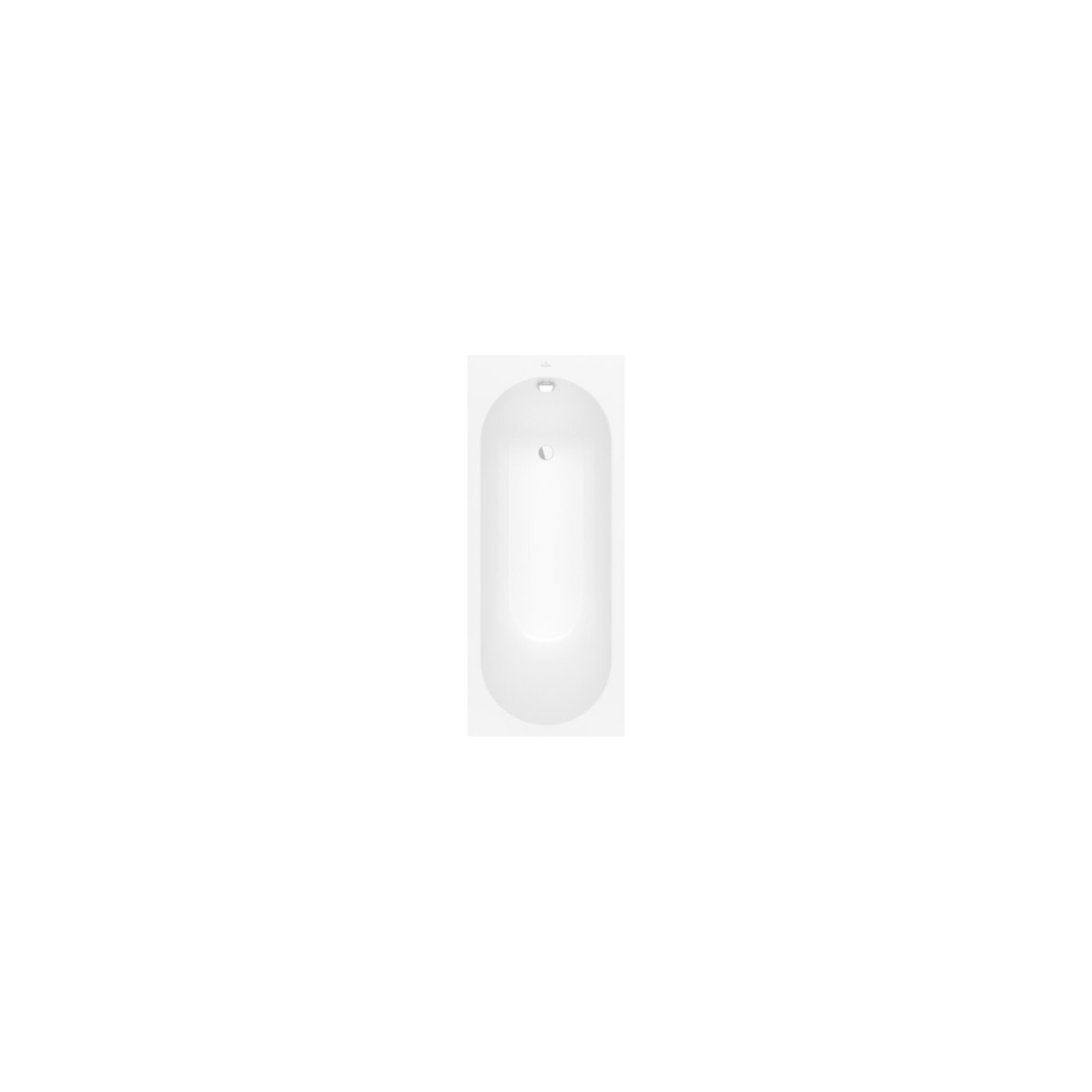 V&B Rechteck-Badewanne Oberon 170x70cm, stone white ; Villeroy & Boch