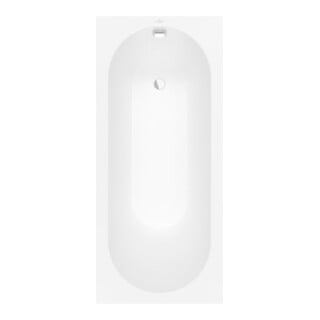 V&B Rechteck-Badewanne Oberon 170x75cm, stone white