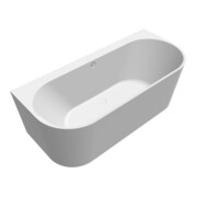 V&B Rechteck-Badewanne Oberon 2.0 180x80cm, stone white