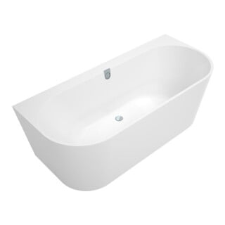 V&B Rechteck-Badewanne Oberon 2.0 180x80cm, weiß