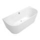 V&B Rechteck-Badewanne Oberon 2.0 180x80cm, weiß-1