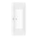 V&B Rechteck-Badewanne Squaro Edge 12 Duo 180x80cm, st. wh., m Abl/ÜL, verchromt-1