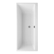 V&B Rechteck-Badewanne SUBWAY 160x70cm, weiß
