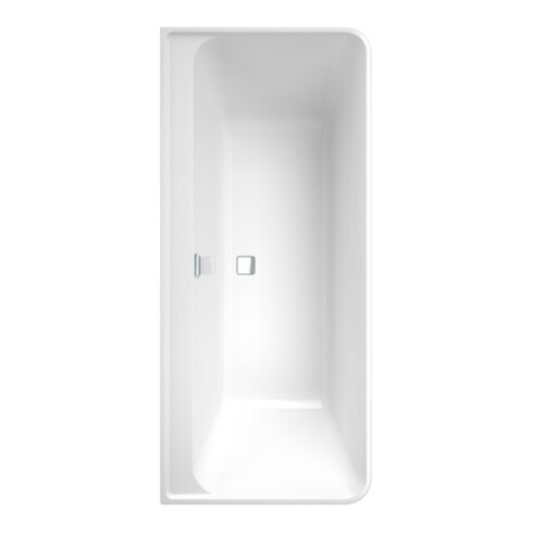 V&B Rechteck-Badewanne VD Collaro 179x79x62cm, Vorwand, Acryl, weiß