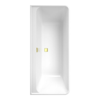 V&B Rechteck-Badewanne VJ Collaro 179x79x62cm, Vorwand, Acryl, weiß