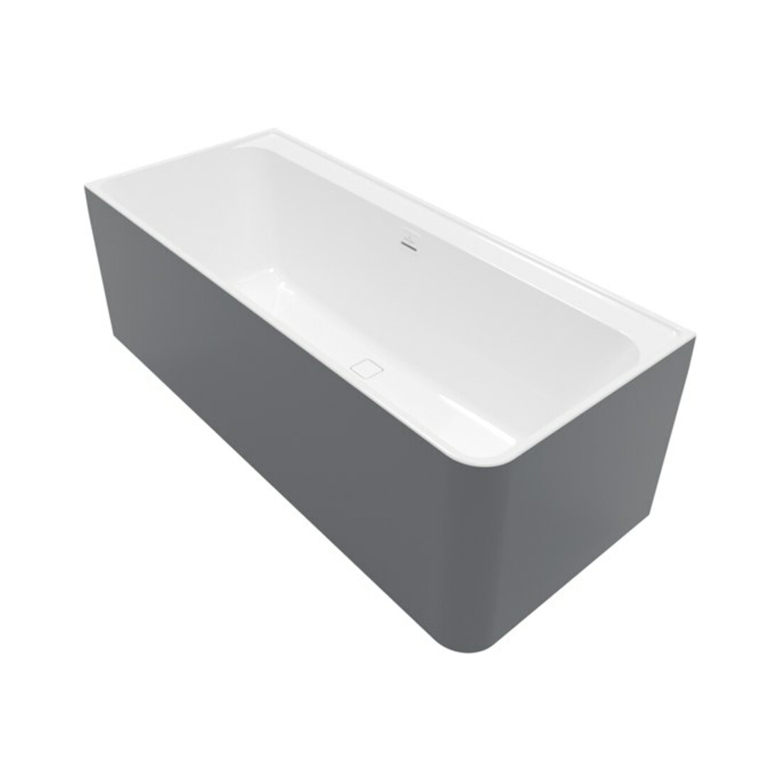 V&B Rechteck-Badewanne VP Collaro 179x79x47cm, Vorw, Acr, l, C. o Dem., we