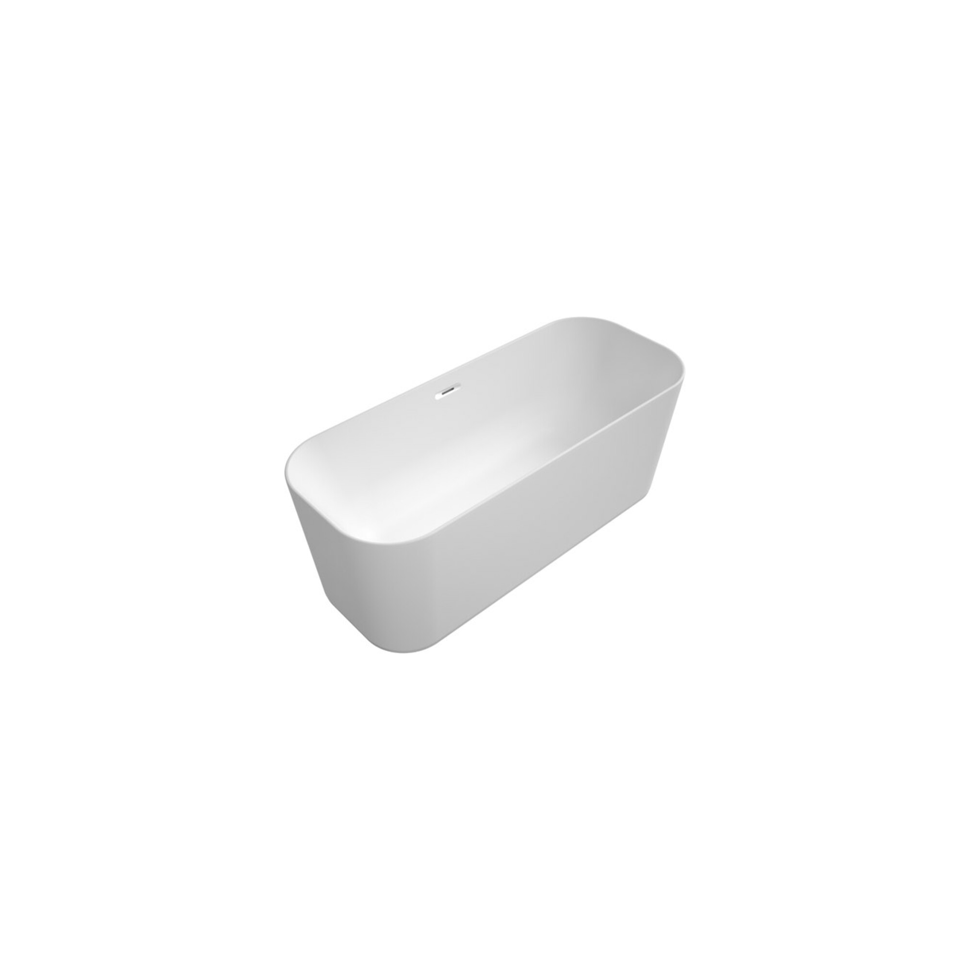 V&B Rechteck-Freistehwanne FINION 170x70cm, Zulauf, Des-Ring, st. wh., chr ; Villeroy & Boch