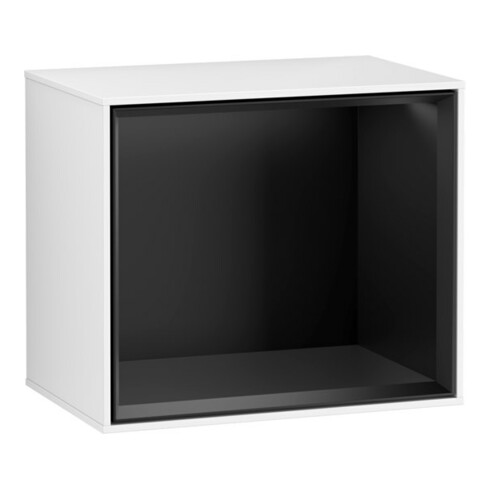 V&B Regalmodul Finion 41,8x35,6x27cm, Reg bla m, glo wh. Lac