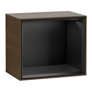 V&B Regalmodul Finion 41,8x35,6x27cm, Reg bla m, Walnut veneer