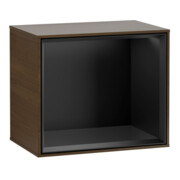 V&B Regalmodul Finion 41,8x35,6x27cm, Reg bla m, Walnut veneer