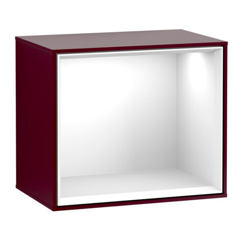 V&B Regalmodul Finion 41,8x35,6x27cm, Reg glo wh., Peony Matt