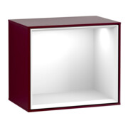 V&B Regalmodul Finion 41,8x35,6x27cm, Reg glo wh., Peony Matt
