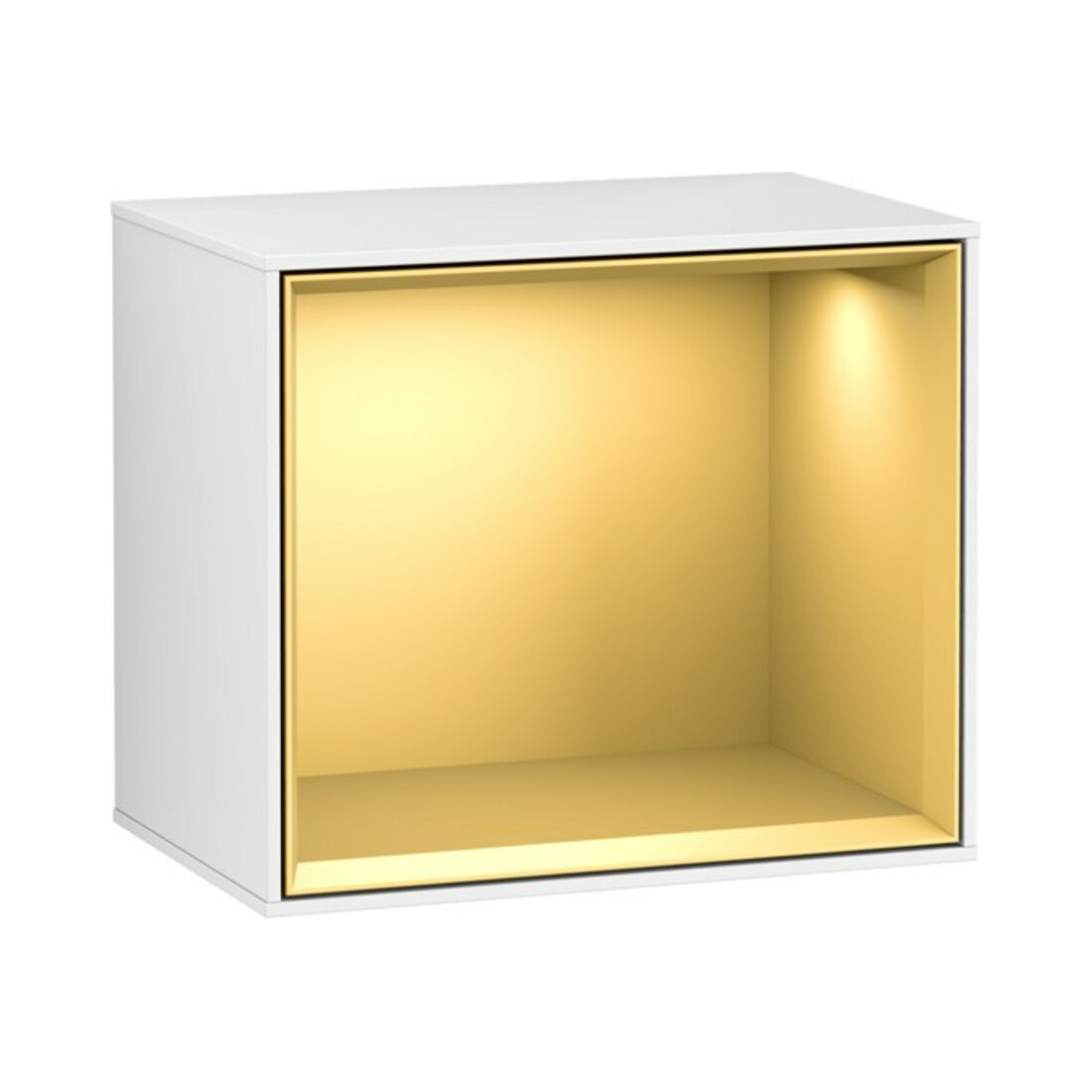 V&B Regalmodul Finion 41,8x35,6x27cm, Reg gol m, glo wh. Lac