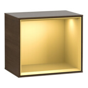 V&B Regalmodul Finion 41,8x35,6x27cm, Reg gol m, Walnut veneer