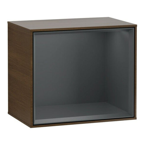 V&B Regalmodul Finion 41,8x35,6x27cm, Reg md bl., wal veneer