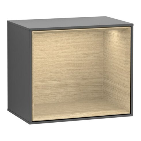 V&B Regalmodul Finion 41,8x35,6x27cm, Reg Oa ven, Anthrac. m