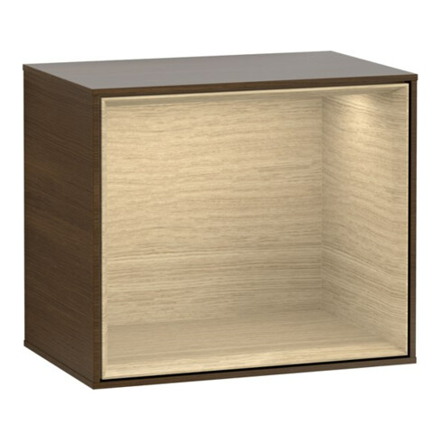 V&B Regalmodul Finion 41,8x35,6x27cm, Reg Oa ven, wal veneer