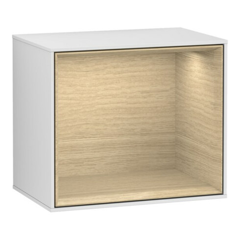 V&B Regalmodul Finion 41,8x35,6x27cm, Reg Oa ven, wh. m Lac