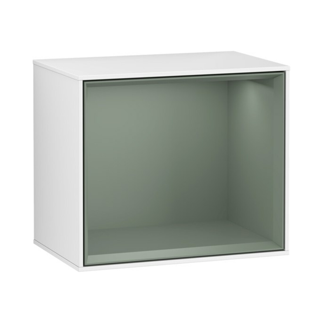 V&B Regalmodul Finion 41,8x35,6x27cm, Reg Oli. m, glo wh. Lac
