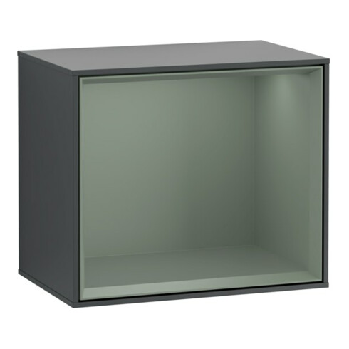 V&B Regalmodul Finion 41,8x35,6x27cm, Reg Oli. m, md bl. m Lac