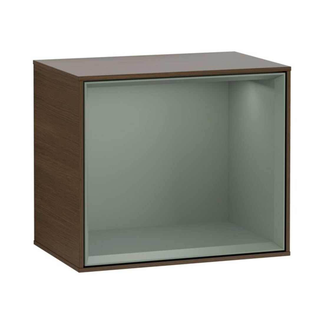 V&B Regalmodul Finion 41,8x35,6x27cm, Reg Oli. m, wal veneer