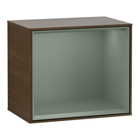 V&B Regalmodul Finion 41,8x35,6x27cm, Reg Oli. m, wal veneer