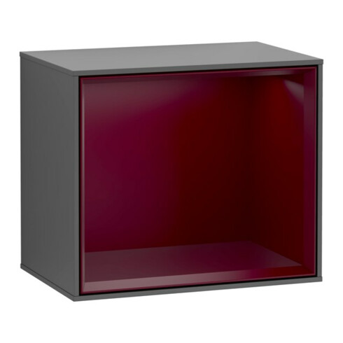 V&B Regalmodul Finion 41,8x35,6x27cm, Reg Peo m, Anthrac. matt
