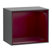 V&B Regalmodul Finion 41,8x35,6x27cm, Reg Peo m, Anthrac. matt