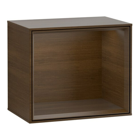 V&B Regalmodul Finion 41,8x35,6x27cm, Reg wal ven, wal veneer