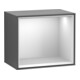 V&B Regalmodul Finion 41,8x35,6x27cm, Reg wh. m, Anthrac. matt-1