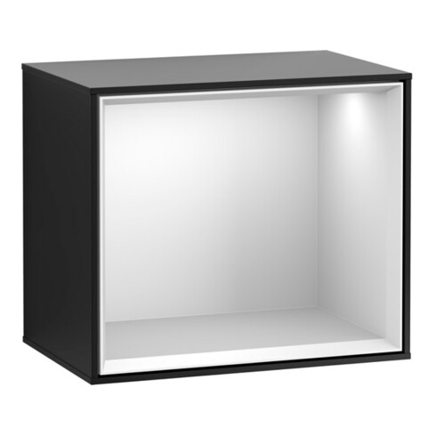 V&B Regalmodul Finion 41,8x35,6x27cm, Reg wh. m, bla m lacquer