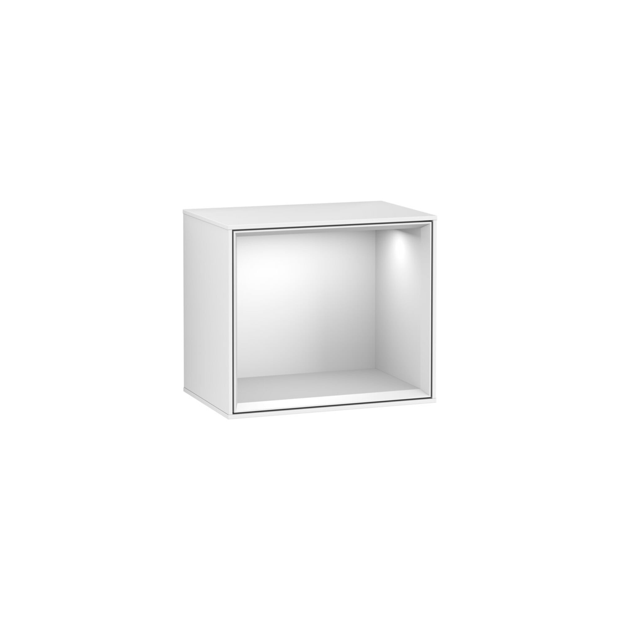 V&B Regalmodul Finion 41,8x35,6x27cm, Reg wh. m, glo wh. Lac ; Villeroy & Boch