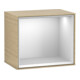 V&B Regalmodul Finion 41,8x35,6x27cm, Reg wh. Matt, Oak Veneer-1
