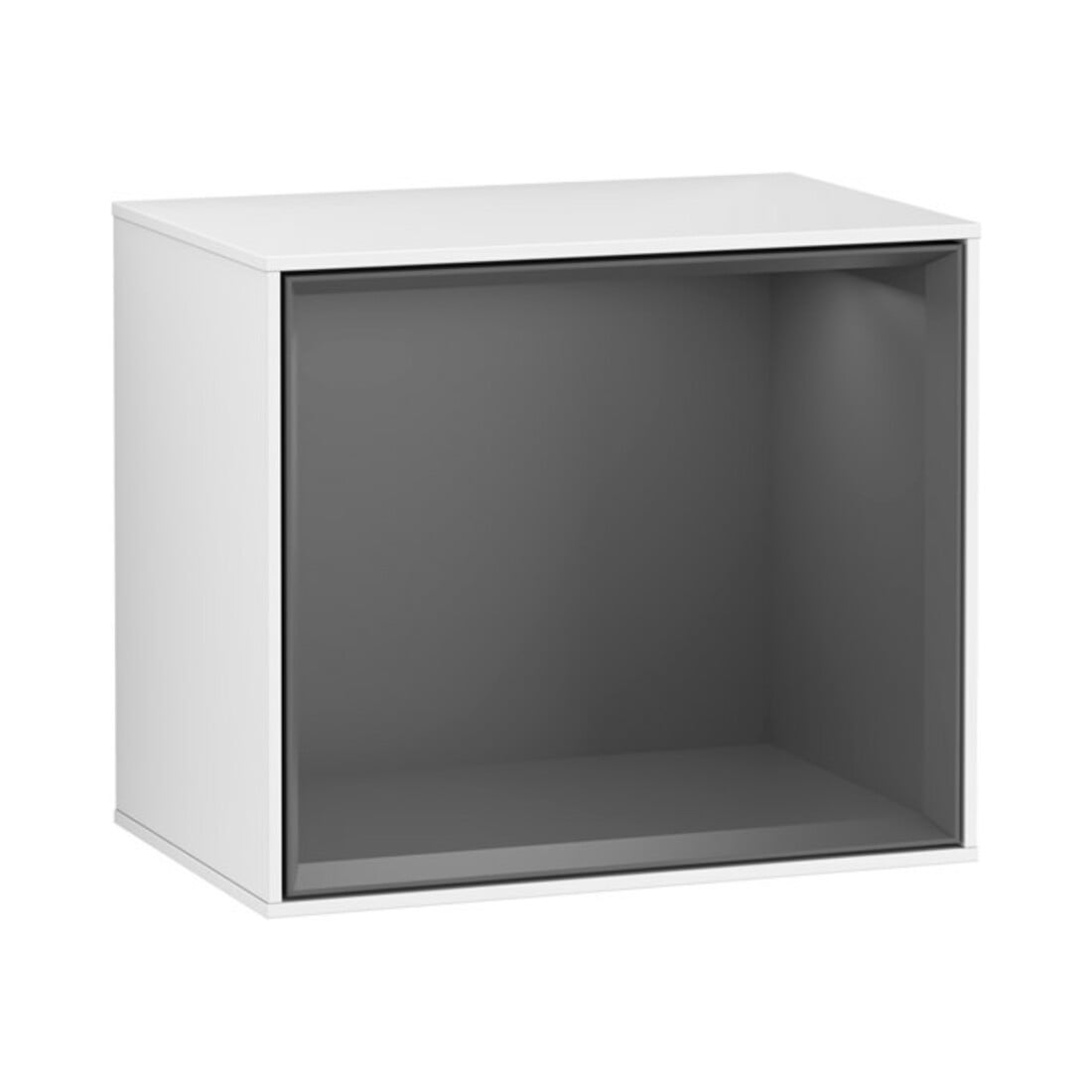V&B Regalmodul Finion 41,8x35,6x27cm, Rg A m, glo wh. Lac