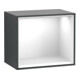V&B Regalmodul Finion 41,8x35,6x27cm, Rg glo wh., md bl. m Lac-1