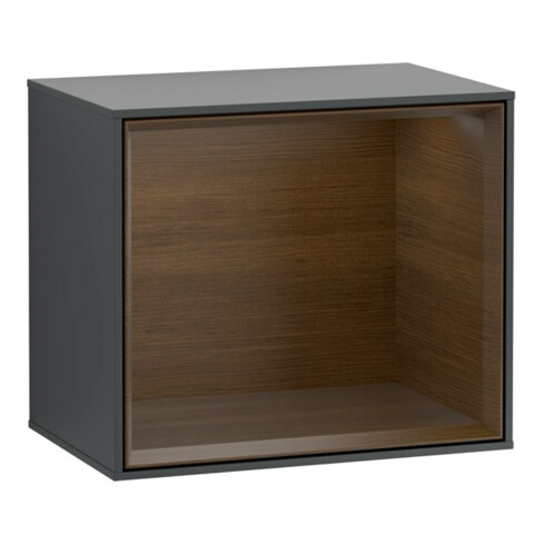 V&B Regalmodul Finion 41,8x35,6x27cm, Rg wal ven, md bl. m Lac