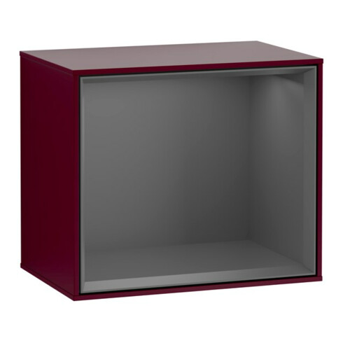 V&B Regalmodul Wandbeleuchtung Finion 41,8x35,6x27cm, Reg Anthrac. m, Peo Matt