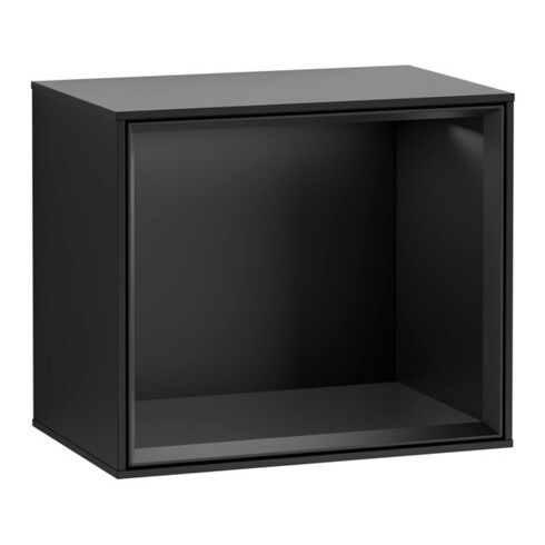 V&B Regalmodul Wandbeleuchtung Finion 41,8x35,6x27cm, Reg bla m, bla m lacquer