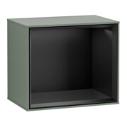 V&B Regalmodul Wandbeleuchtung Finion 41,8x35,6x27cm, Reg bla m, Oli. m Lac